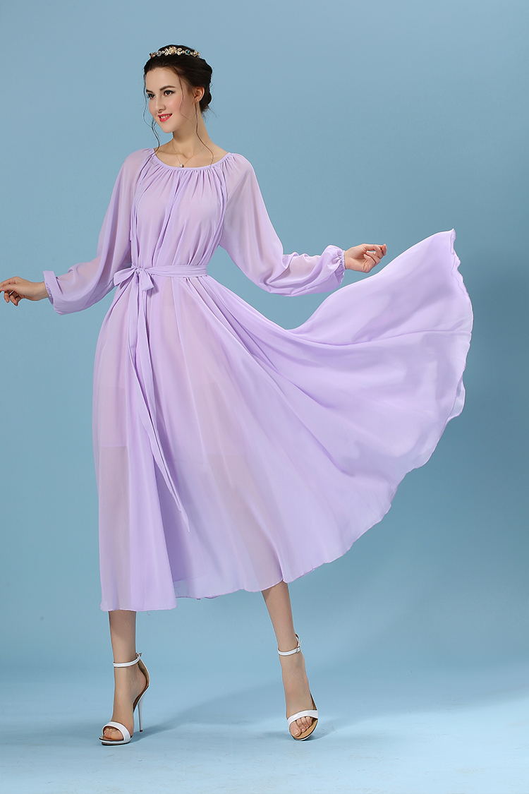 Light Purple Maxi Dress