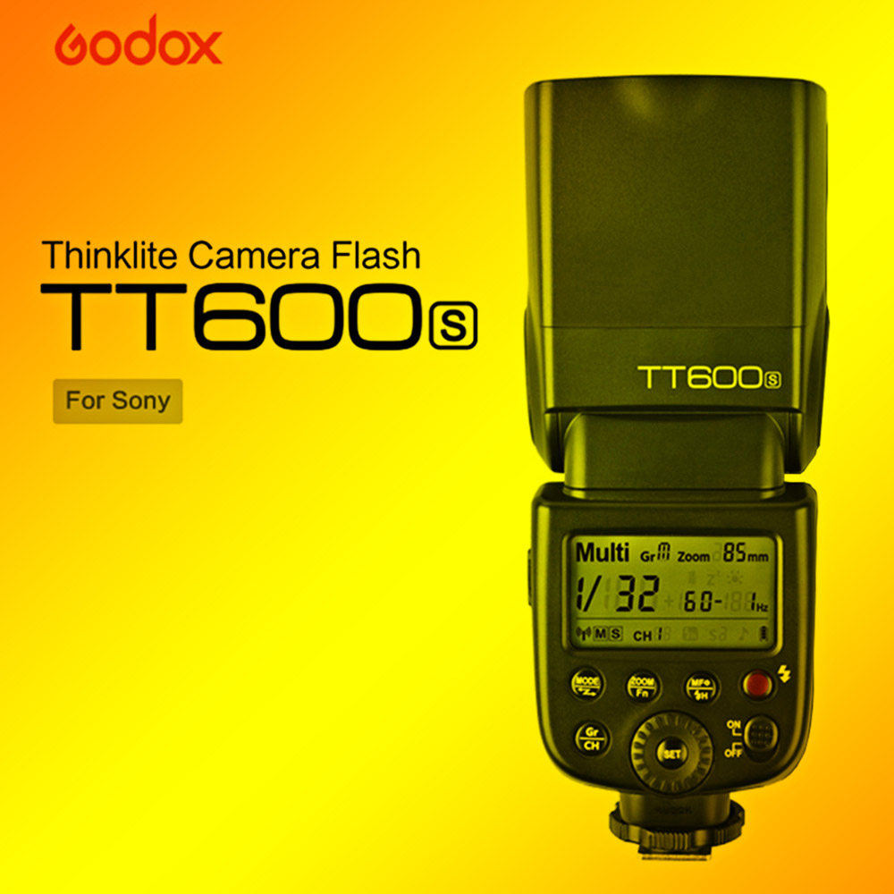GODOX TT600S CAMERA FLASH LIGHT FOR SONY (BLACK)