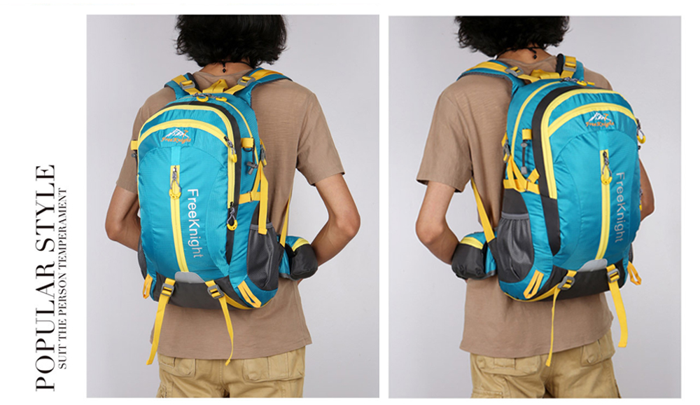 Free Knight FK0215 Outdoor 30L Nylon Water Resistant Backpack Mountaineering Camping Bag Free Knight FK0215 Outdoor 30L Nylon Water Resistant Backpack Mountaineering Camping Bag