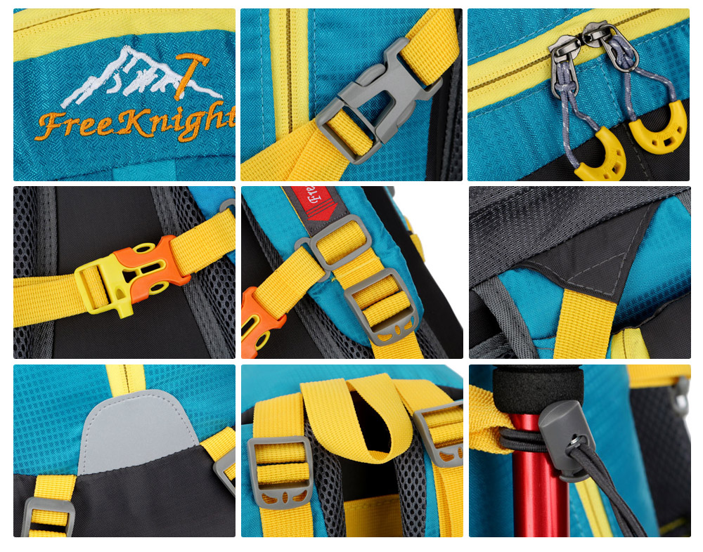Free Knight FK0215 Outdoor 30L Nylon Water Resistant Backpack Mountaineering Camping Bag Free Knight FK0215 Outdoor 30L Nylon Water Resistant Backpack Mountaineering Camping Bag