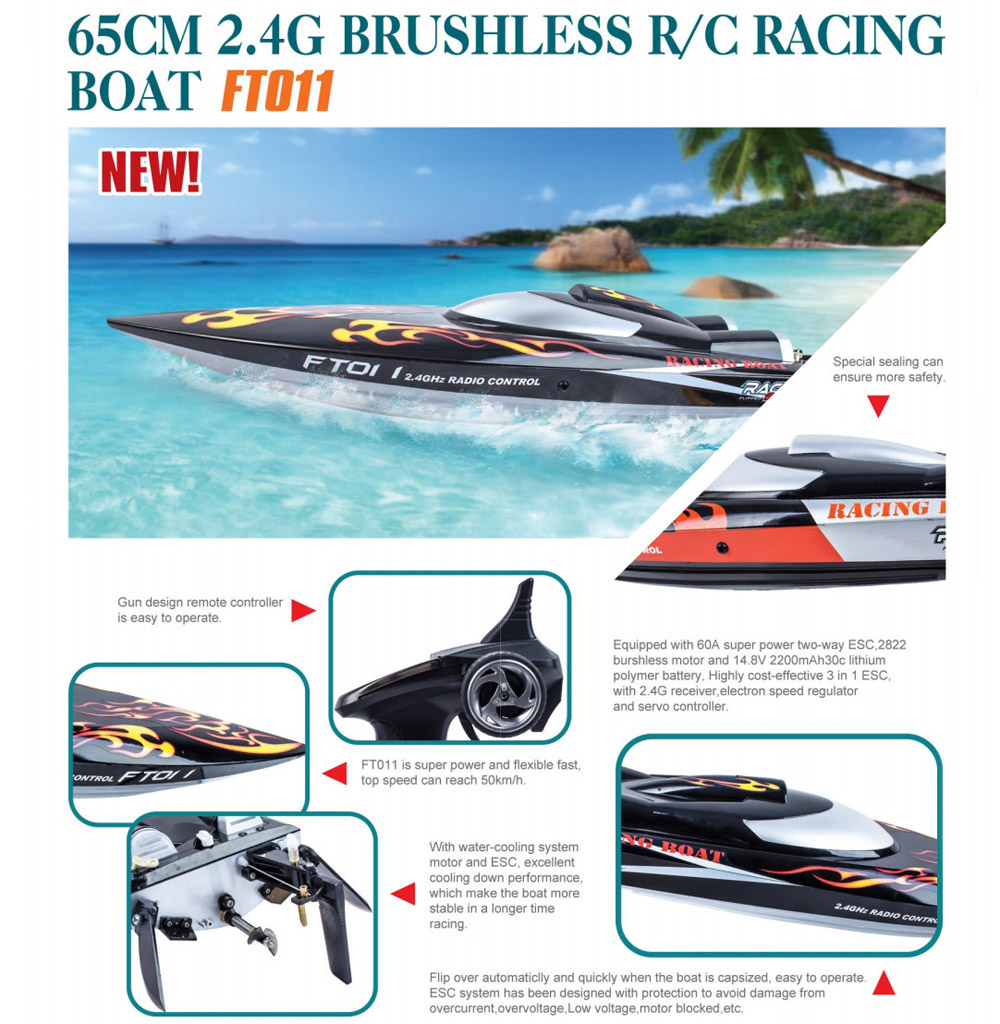 remote control motor boat