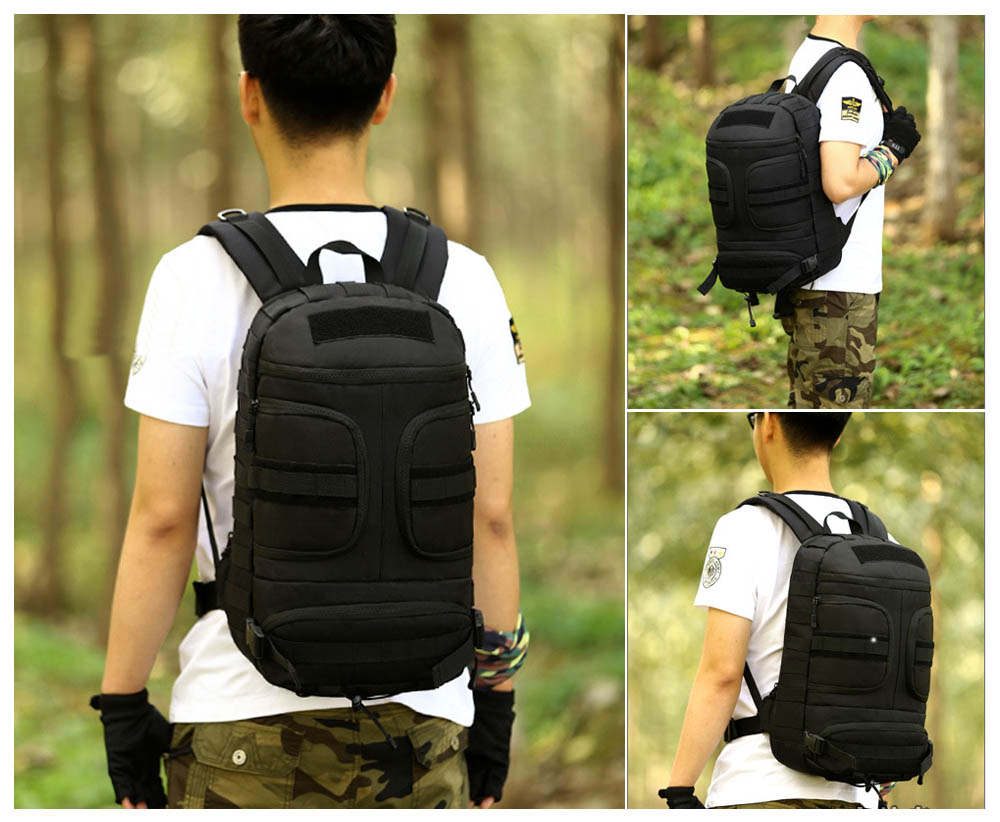 Protector Plus 35L Outdoor Water Resistant Military Backpack for Hiking Camping Climbing Protector Plus 35L Outdoor Water Resistant Military Backpack for Hiking Camping Climbing