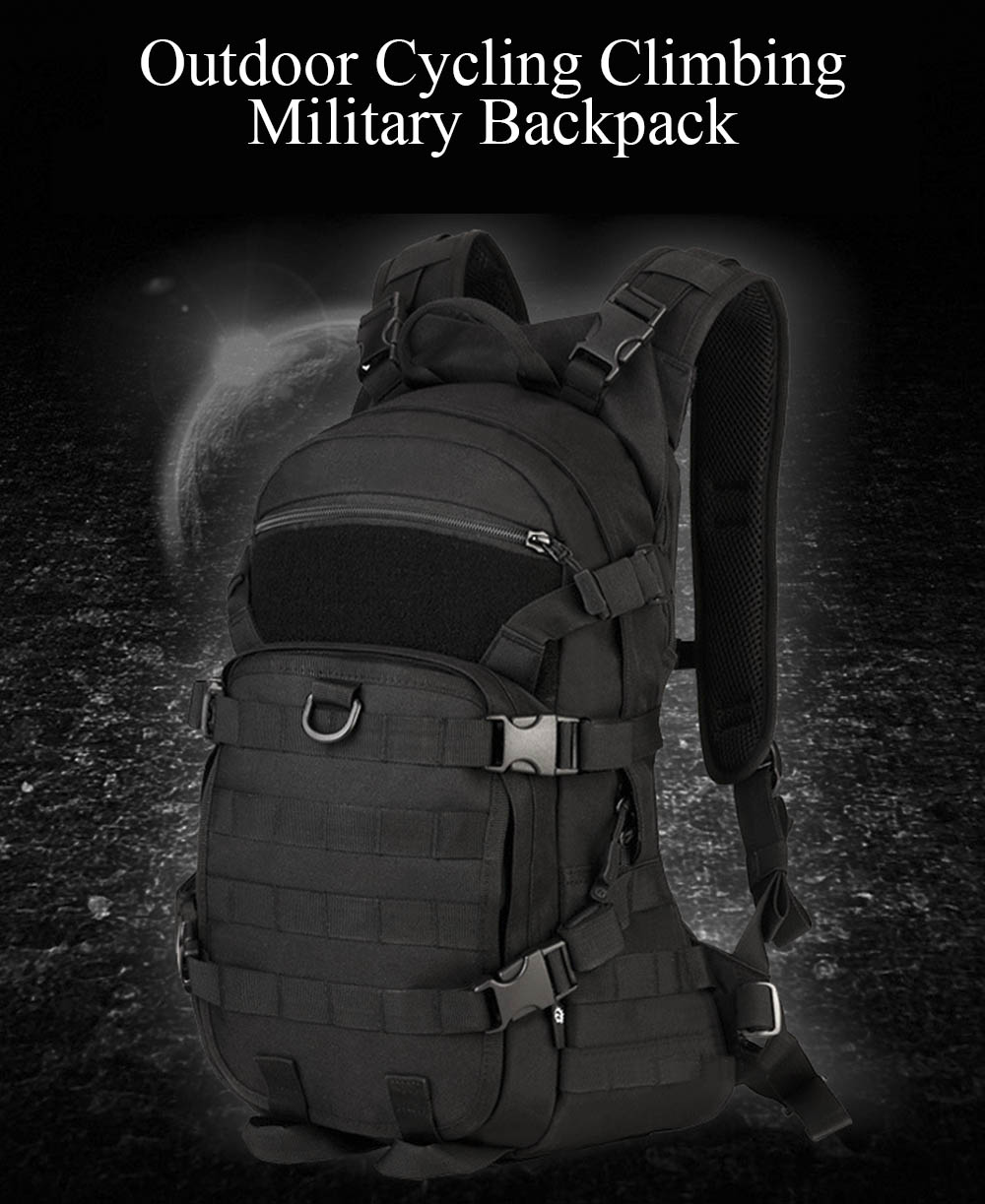 Protector Plus 25L Outdoor Water Resistant Military Backpack for Hiking Camping Climbing Protector Plus 25L Outdoor Water Resistant Military Backpack for Hiking Camping Climbing