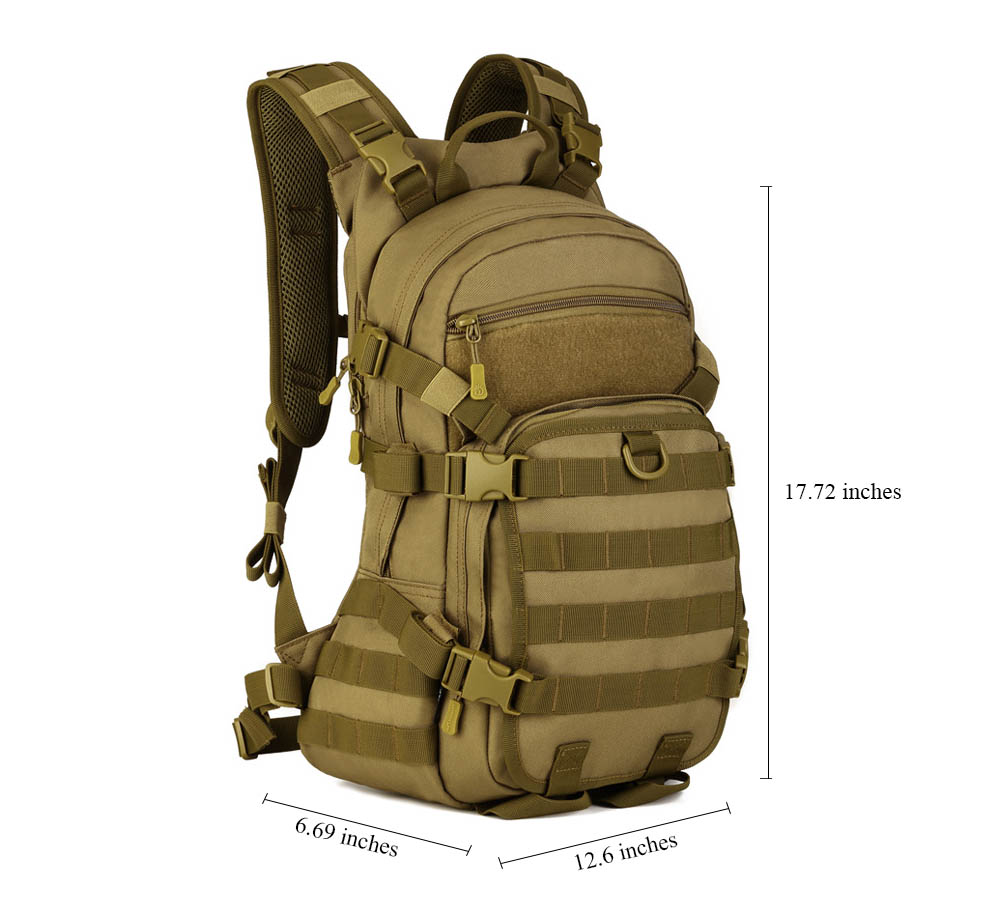 Protector Plus 25L Outdoor Water Resistant Military Backpack for Hiking Camping Climbing Protector Plus 25L Outdoor Water Resistant Military Backpack for Hiking Camping Climbing