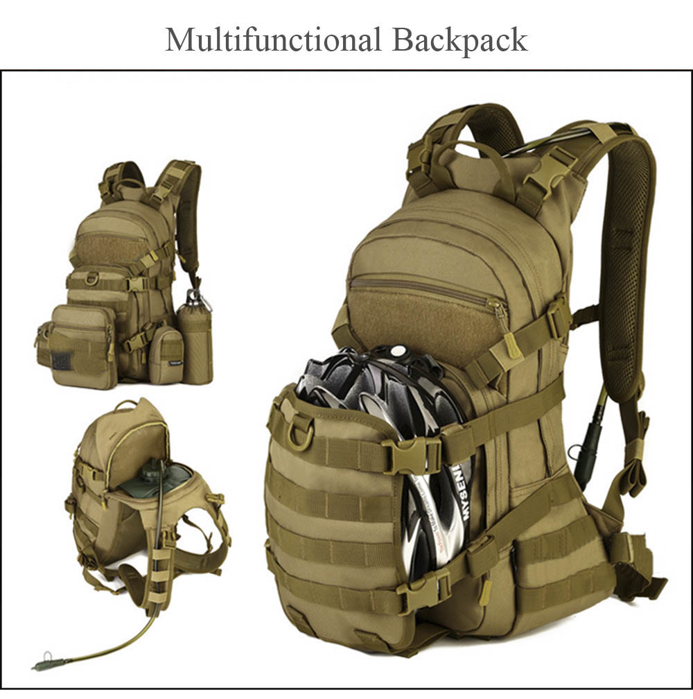 Protector Plus 25L Outdoor Water Resistant Military Backpack for Hiking Camping Climbing Protector Plus 25L Outdoor Water Resistant Military Backpack for Hiking Camping Climbing