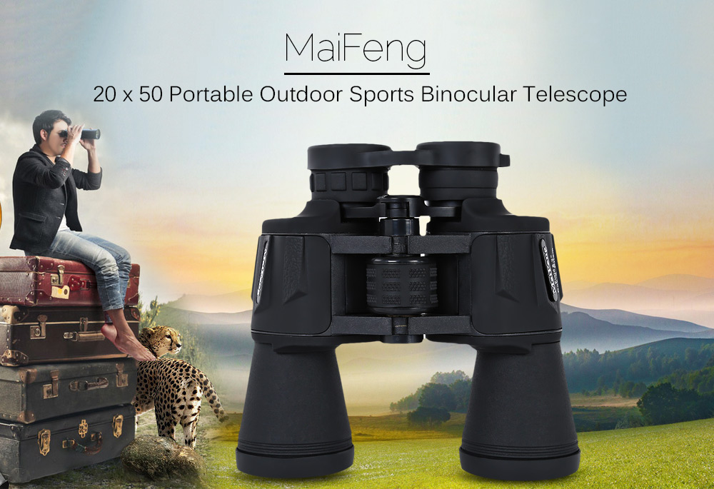 MaiFeng 20 x 50 Portable Outdoor Sports Binocular Telescope MaiFeng 20 x 50 Portable Outdoor Sports Binocular Telescope