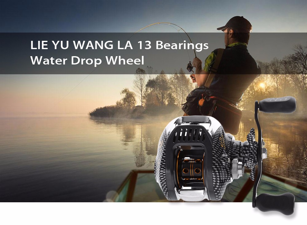 LIE YU WANG LA 13 ( True 4 + 1BB ) Bearings Water Drop Wheel LIE YU WANG LA 13 ( True 4 + 1BB ) Bearings Water Drop Wheel