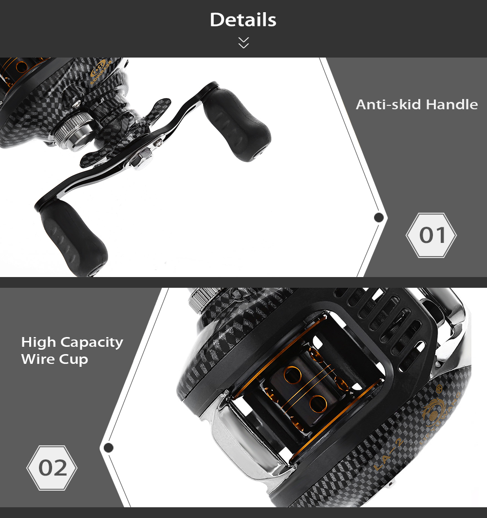 LIE YU WANG LA 13 ( True 4 + 1BB ) Bearings Water Drop Wheel LIE YU WANG LA 13 ( True 4 + 1BB ) Bearings Water Drop Wheel