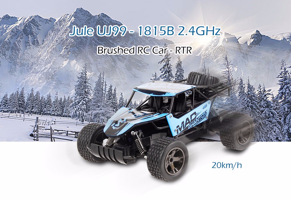 Jule UJ99 - 1815B 2.4GHz 1:18 RC Car RTR 20km/h / Shock Absorber / Impact-resistant PVC Shell Jule UJ99 - 1815B 2.4GHz 1:18 RC Car RTR 20km/h / Shock Absorber / Impact-resistant PVC Shell