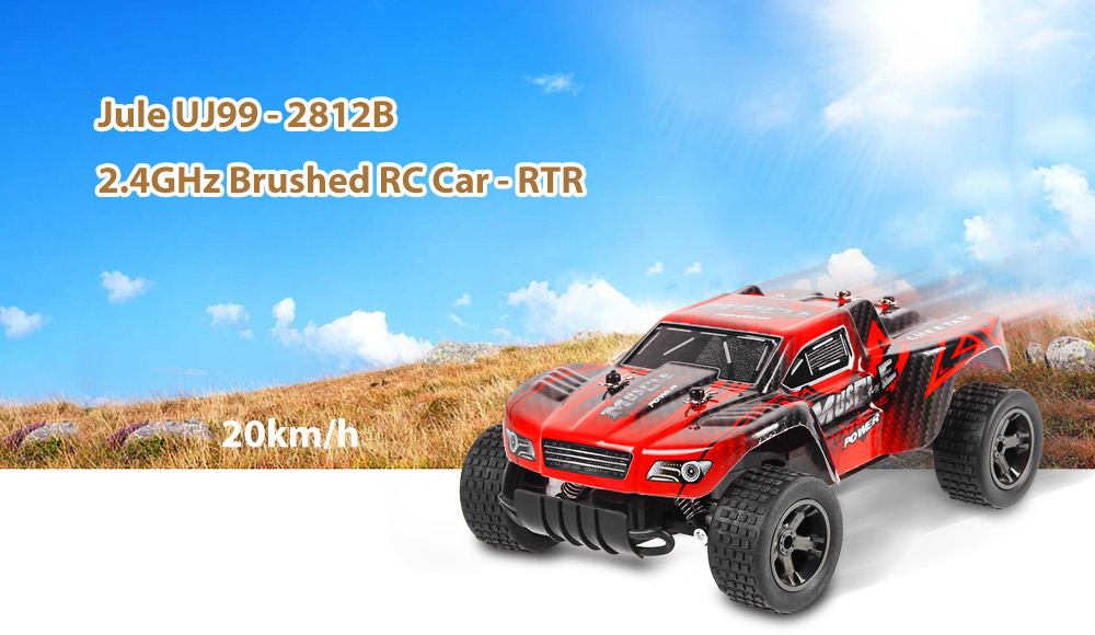 Jule UJ99 - 2812B 2.4GHz 1:18 RC Car RTR 20km/h / Shock Absorber / Impact-resistant PVC Shell Jule UJ99 - 2812B 2.4GHz 1:18 RC Car RTR 20km/h / Shock Absorber / Impact-resistant PVC Shell