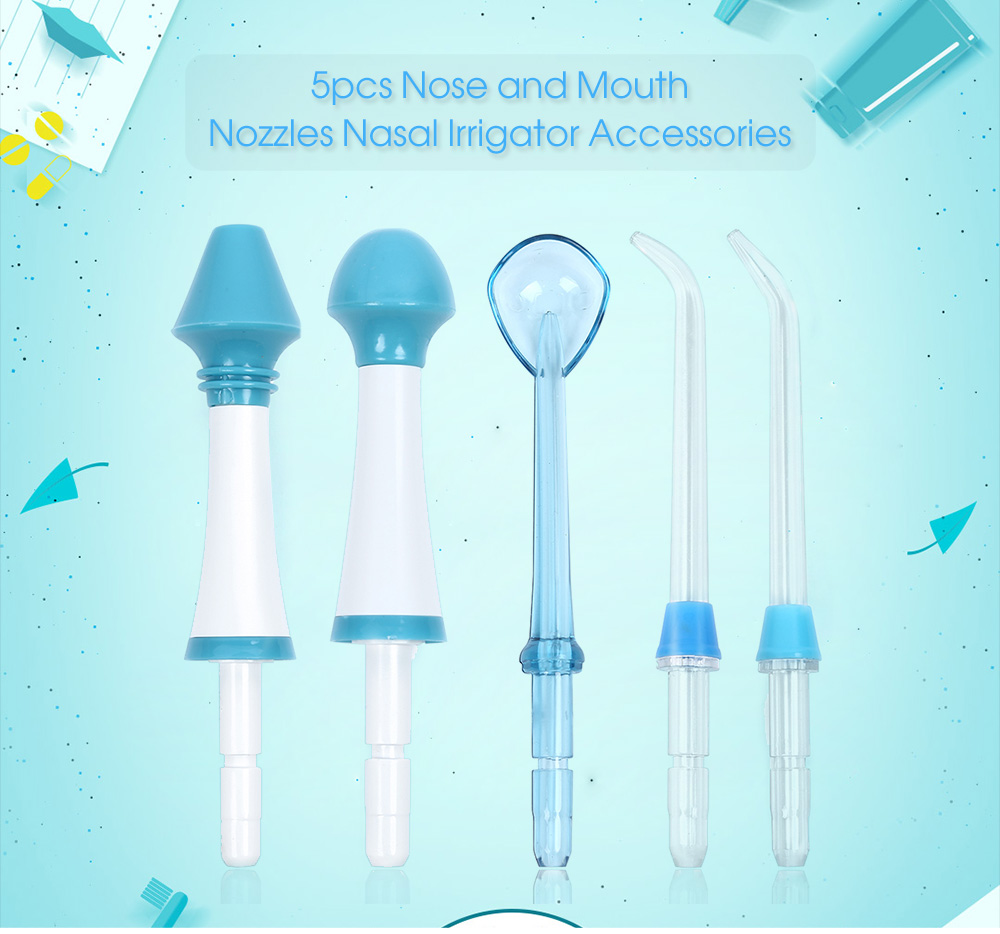 5pcs Nasal Irrigator Accessories