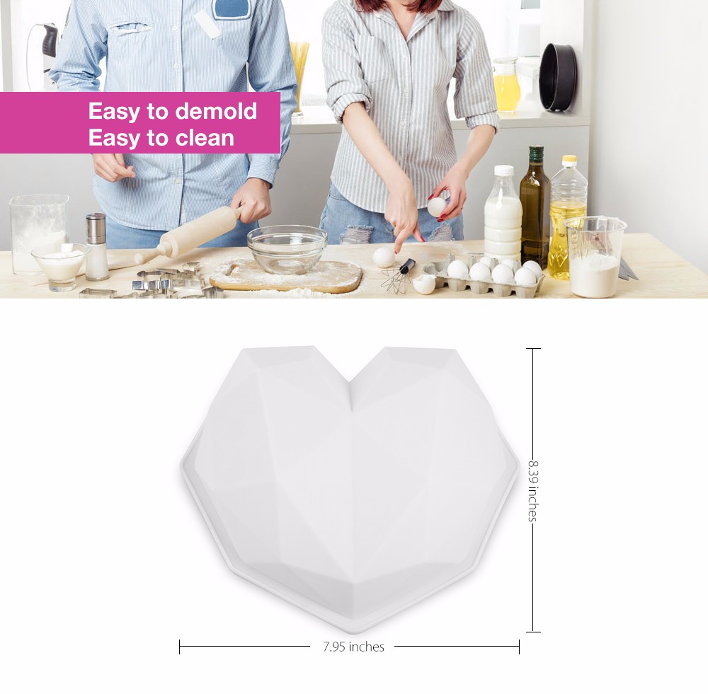 Love Shape Mousse Cake Mold Love Shape Mousse Cake Mold