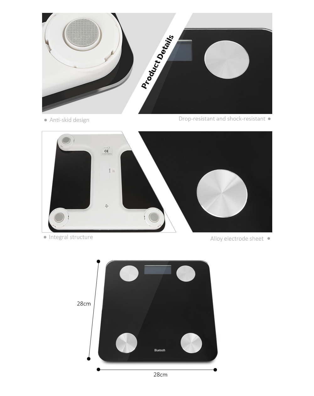 Bluetooth Smart Weighing Scale Bluetooth Smart Weighing Scale