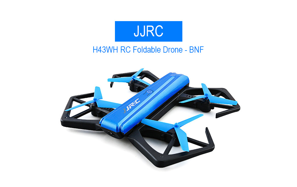 JJRC H43WH Mini Foldable RC Selfie Drone BNF WiFi FPV 720P HD / Pincer-shaped Protection Frame / G-sensor Mode JJRC H43WH Mini Foldable RC Selfie Drone BNF WiFi FPV 720P HD / Pincer-shaped Protection Frame / G-sensor Mode