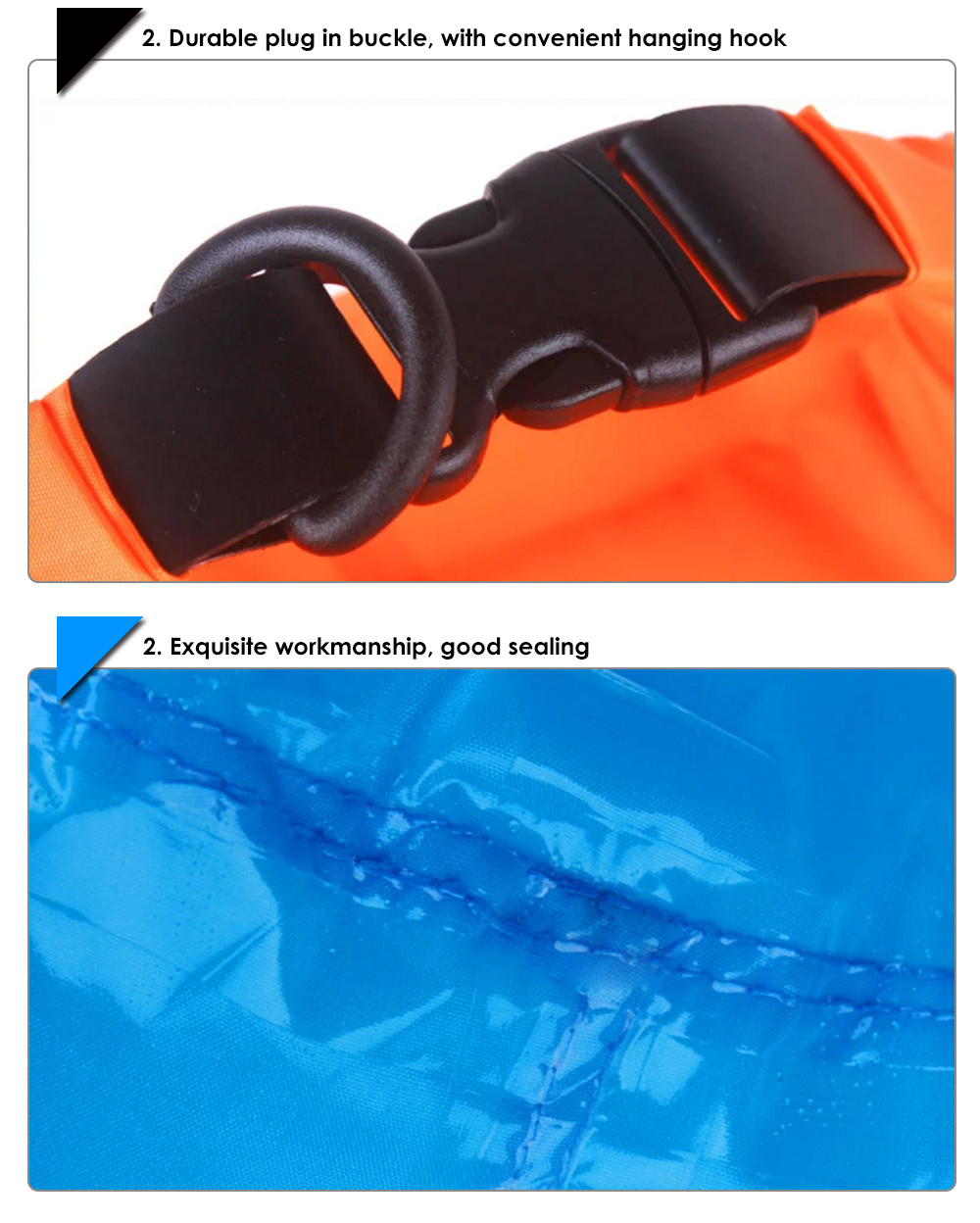 Outdoor Hiking Rafting Swimming Waterproof Bag Outdoor Hiking Rafting Swimming Waterproof Bag