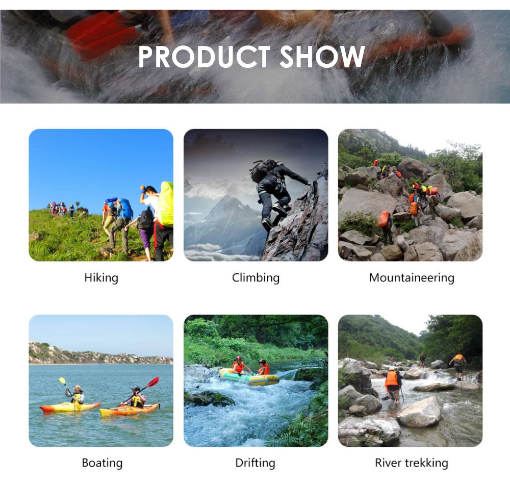 Outdoor Hiking Rafting Swimming Waterproof Bag Outdoor Hiking Rafting Swimming Waterproof Bag