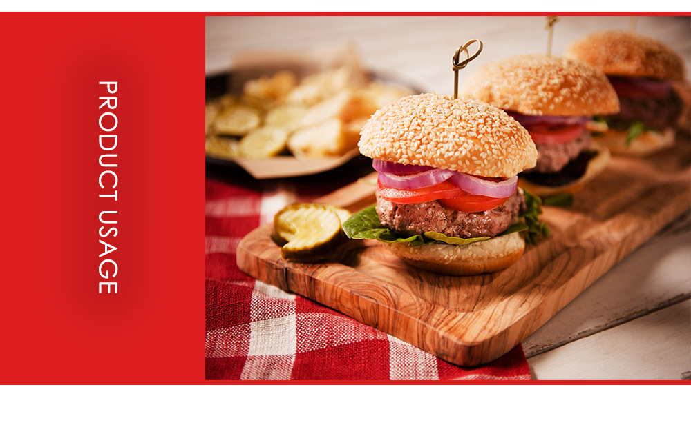 Hamburger Meat Presser with Adjustable Thickness