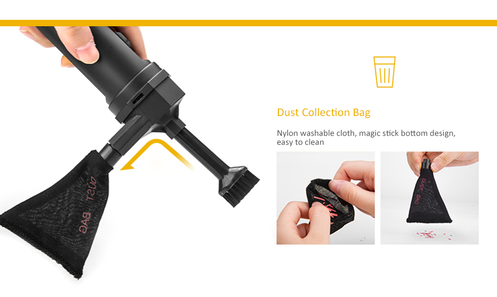 ECOLA Portable Professional Powerful Vacuum Cleaner for Keyboard Notebook