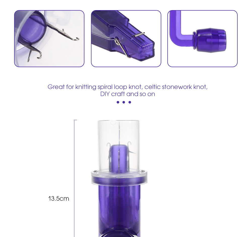 Wool Weaver Machine Hand Operated Easy Knitting Tool Wool Weaver Machine Hand Operated Easy Knitting Tool
