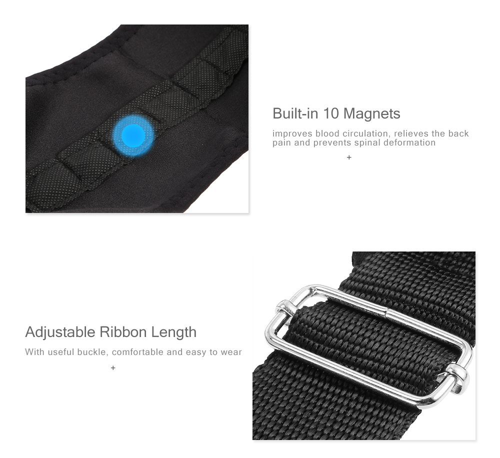 Adjustable Posture Corrector Magnetic Back Brace Support Belt Adjustable Posture Corrector Magnetic Back Brace Support Belt
