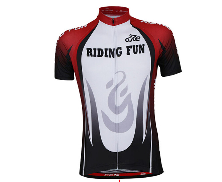 RIDING FUN Men Short-sleeved Summer Riding Clothes Suit