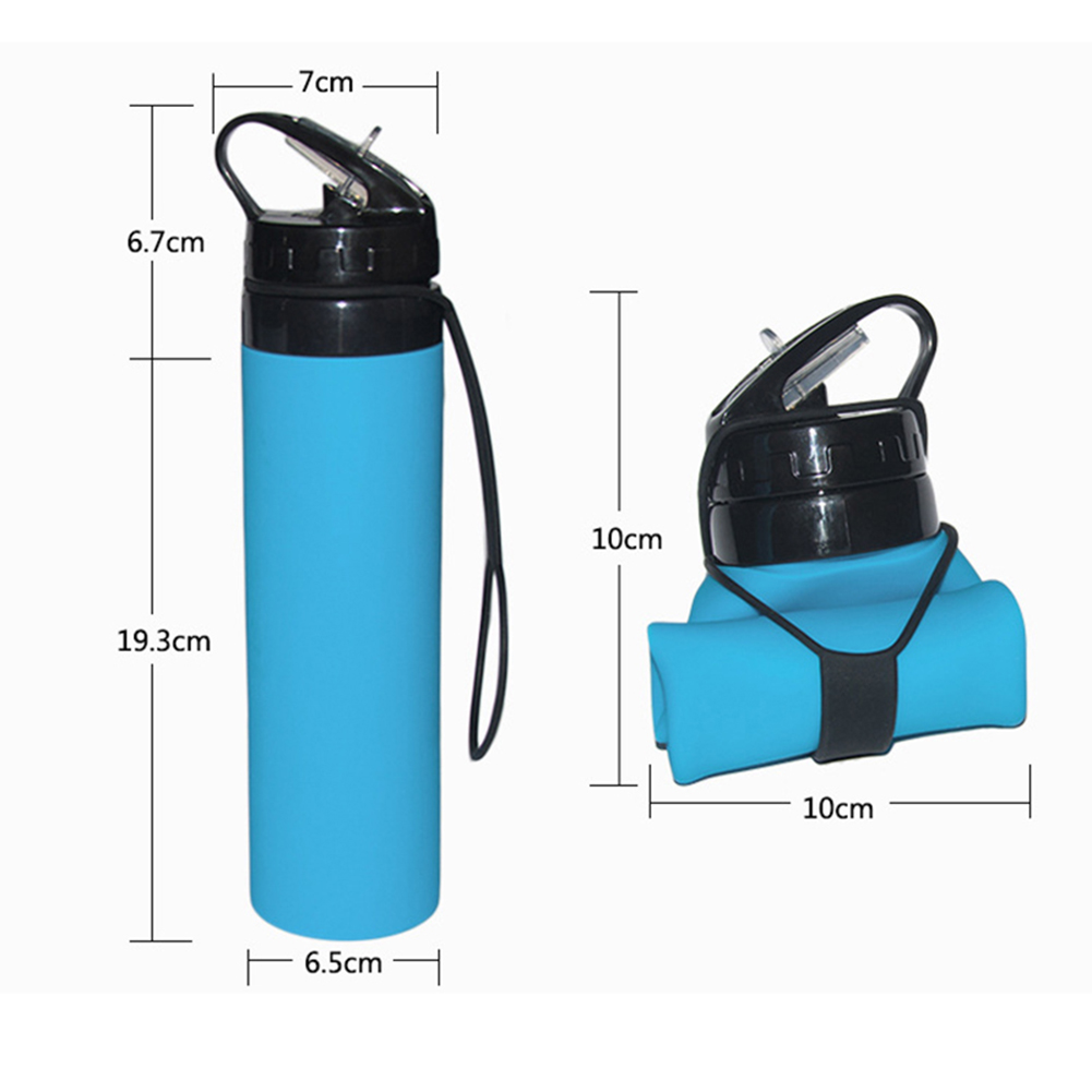 OS002 Portable Folding Leakproof Silicone Water Bottle Kettle Cup Outdoor Sport Camping OS002 Portable Folding Leakproof Silicone Water Bottle Kettle Cup Outdoor Sport Camping