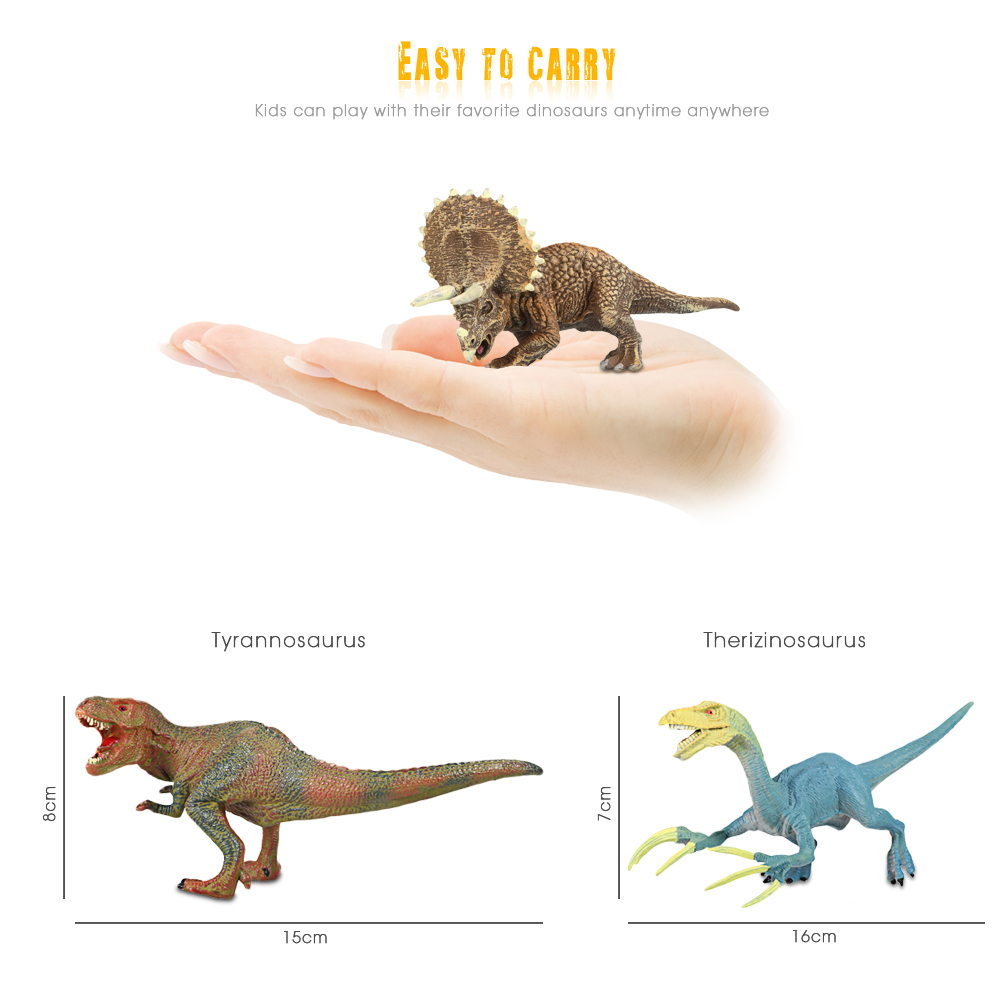 6PCS Simulation Model Dinosaurs Figures Toys for Kids 6PCS Simulation Model Dinosaurs Figures Toys for Kids