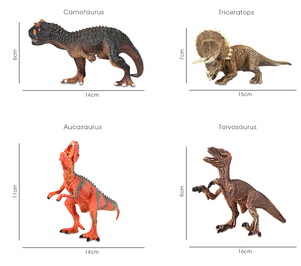 6PCS Simulation Model Dinosaurs Figures Toys for Kids 6PCS Simulation Model Dinosaurs Figures Toys for Kids