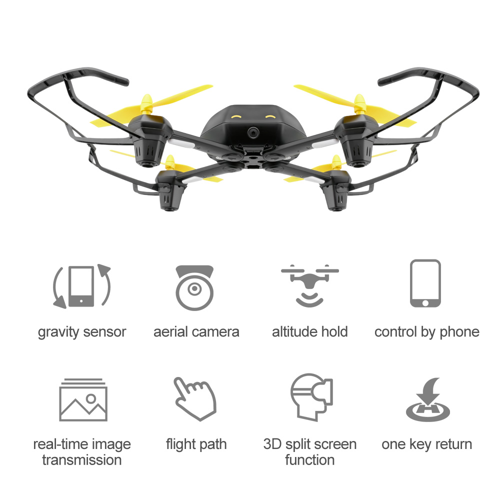 FPV RC Drone RTF with WiFi Camera / Altitude Hold / Headless Mode 