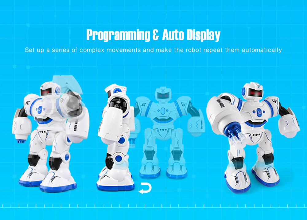 JJRC R3 CADY WILL 2.4G RC Robot RTR Touch + Gesture Sensor / Combat Gameplay / Programming JJRC R3 CADY WILL 2.4G RC Robot RTR Touch + Gesture Sensor / Combat Gameplay / Programming