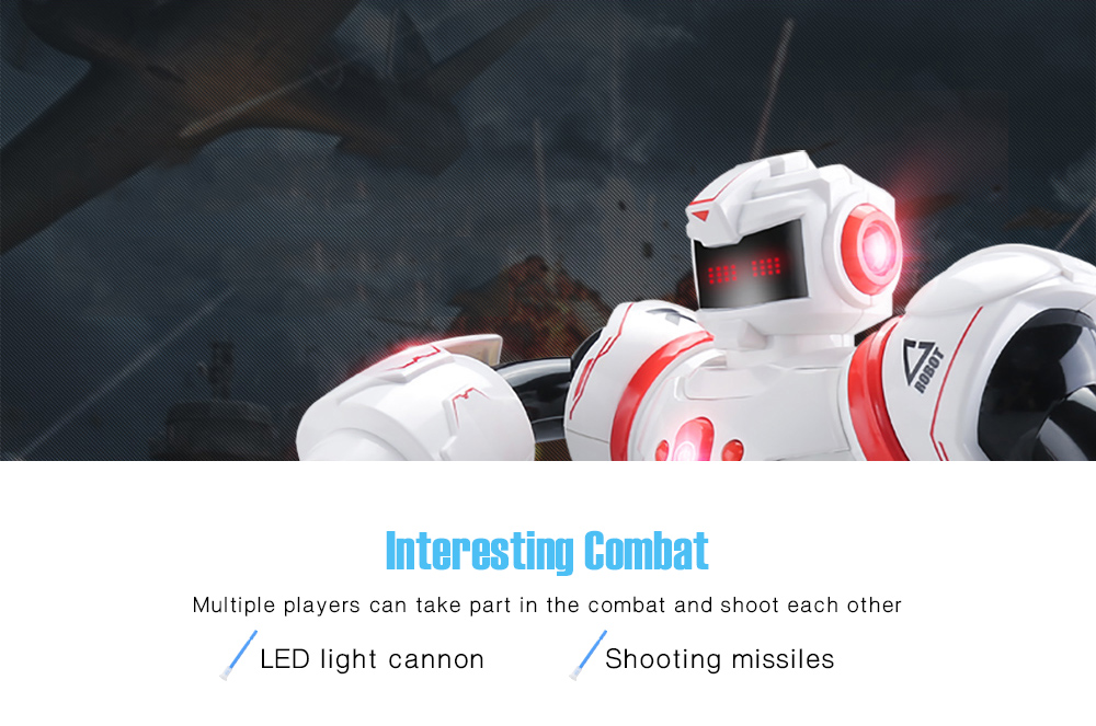 JJRC R3 CADY WILL 2.4G RC Robot RTR Touch + Gesture Sensor / Combat Gameplay / Programming JJRC R3 CADY WILL 2.4G RC Robot RTR Touch + Gesture Sensor / Combat Gameplay / Programming