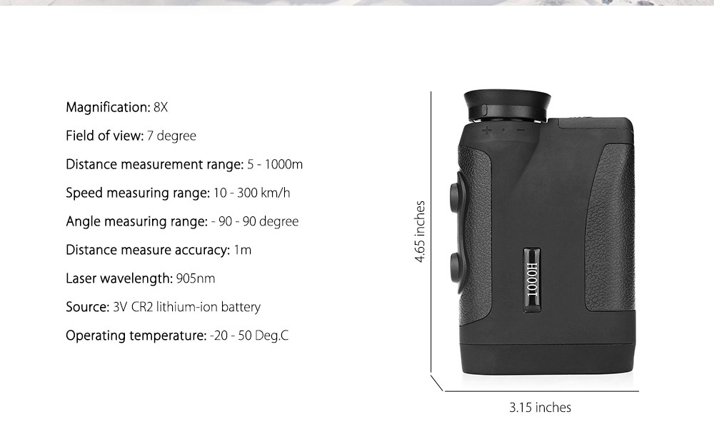 Golfing Laser Rangefinder Multifunctional Distance Speed Measure Telescope Golfing Laser Rangefinder Multifunctional Distance Speed Measure Telescope