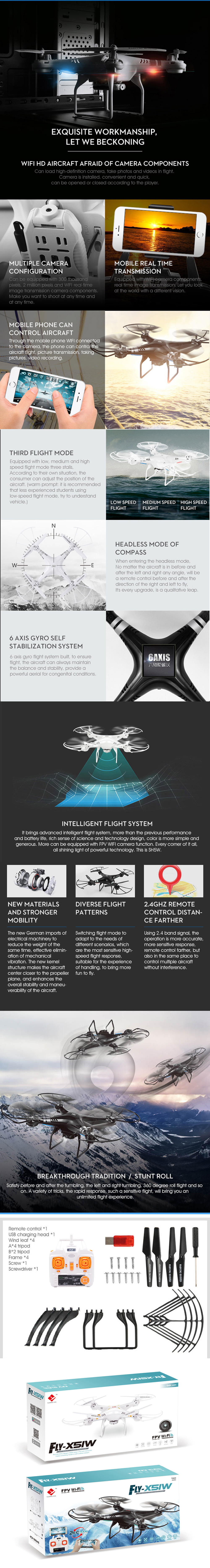 RC Drone RTF with 2.0MP HD Camera One Key Auto Return WiFi FPV RC Drone RTF with 2.0MP HD Camera One Key Auto Return WiFi FPV