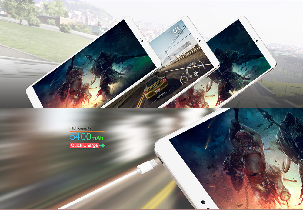 Teclast Master T8 8.4 inch Tablet PC Android 7.0 MTK8176 Hexa Core 1.7GHz 4GB RAM 64GB ROM Fingerprint Recognition 