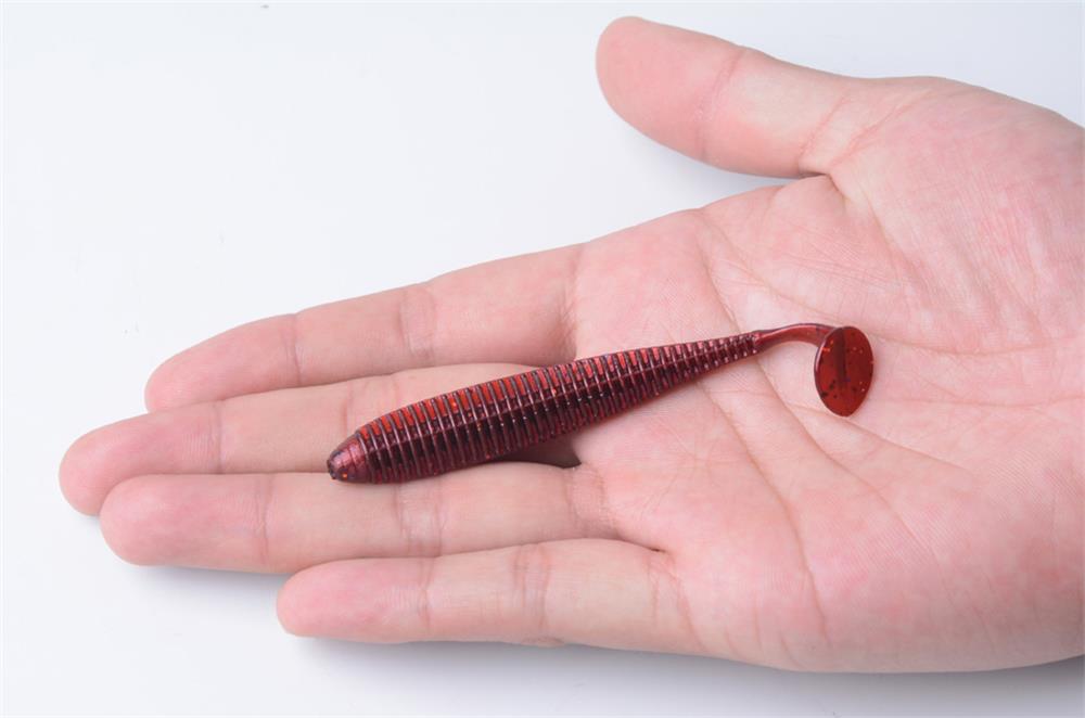 Artificial Fake Bait 10PCS/LOT 8.8CM 2.8G T Tail Soft Lure for Bass Fishing Bait Fishing Lures Worm Fly Fishing Wobblers Artificial Fake Bait 10PCS/LOT 8.8CM 2.8G T Tail Soft Lure for Bass Fishing Bait Fishing Lures Worm Fly Fishing Wobblers