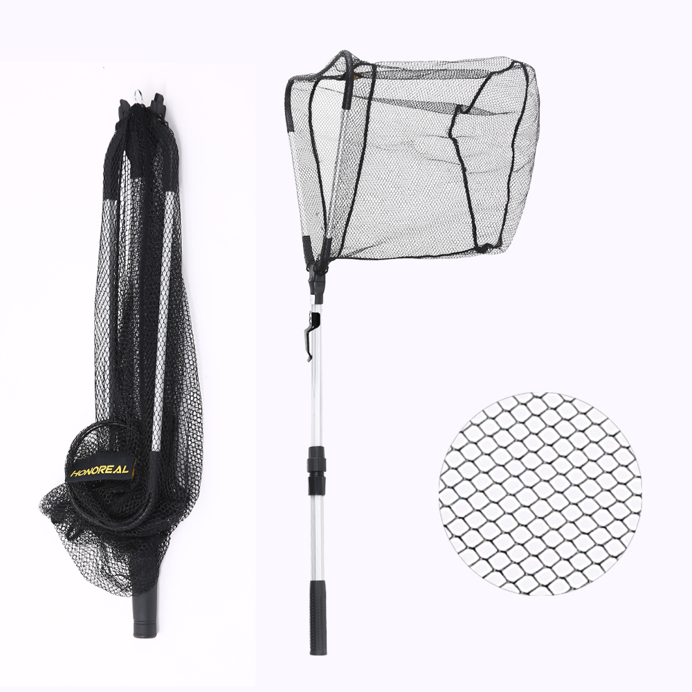 HONOREAL 95CM Ultra Light Waterproof Nano PE Fishing Landing Net HONOREAL 95CM Ultra Light Waterproof Nano PE Fishing Landing Net