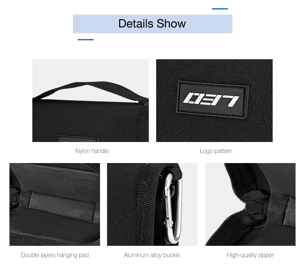 LEO Portable Fishing Hook Sequin Lure Bait Pouch Fish Float Spoon Bag LEO Portable Fishing Hook Sequin Lure Bait Pouch Fish Float Spoon Bag