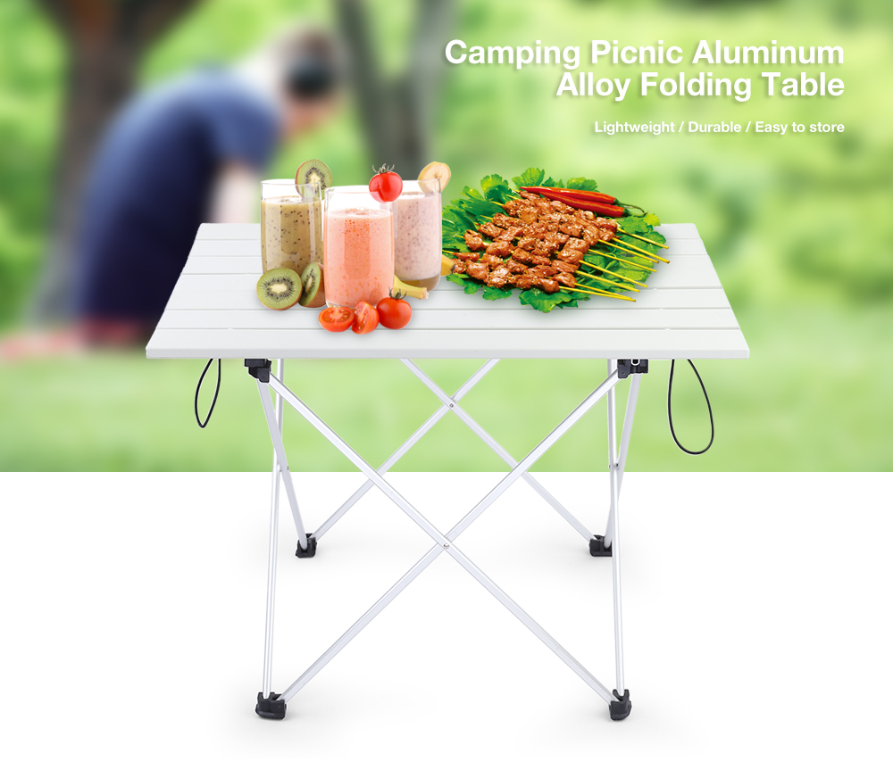 Outlife Portable Outdoor BBQ Camping Picnic Aluminum Alloy Folding Table Outlife Portable Outdoor BBQ Camping Picnic Aluminum Alloy Folding Table