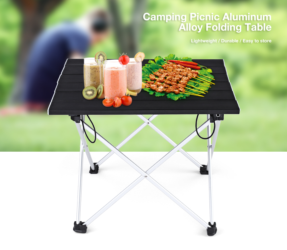 Outlife Lightweight Outdoor BBQ Camping Picnic Aluminum Alloy Folding Table Outlife Lightweight Outdoor BBQ Camping Picnic Aluminum Alloy Folding Table
