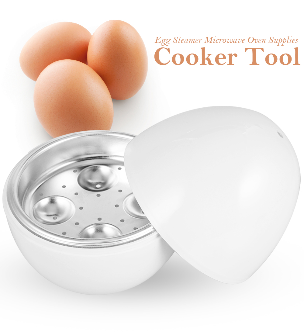 Egg Steamer Microwave Oven Supplies Cooker Tool