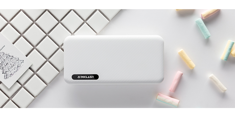 Teclast T100UU Series Power Bank 10000mAh 5V 2.1A Dual Output Micro USB Input Polymer Battery Indicator Lights