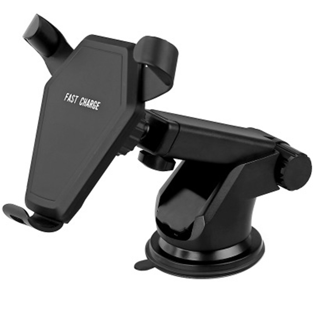 Qi Wireless Car Mount Charger Gravity Linkage Fast Charging for iPhone X  8/8 Plus Samsung Galaxy S8 S6/S7 Edge  Note 8
