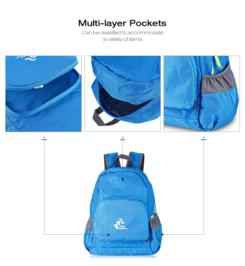 Free Knight 0729 15L Outdoor Ultra-light Nylon Water-resistant Backpack Portable Folding Bag 