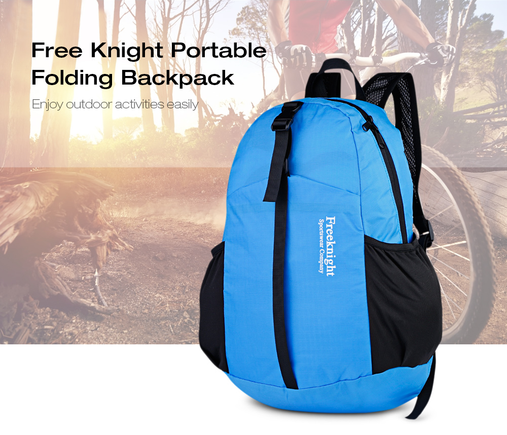 Free Knight FK0711 15L Portable Ultra-light Nylon Water-resistant Folding Backpack Free Knight FK0711 15L Portable Ultra-light Nylon Water-resistant Folding Backpack