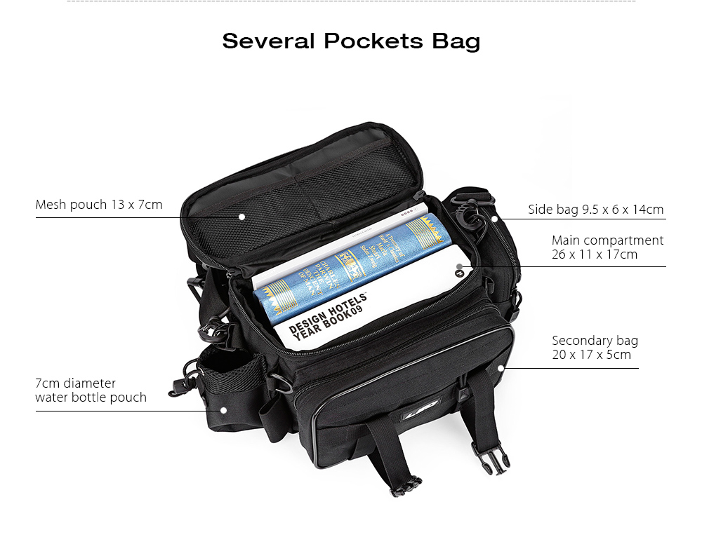LEO Multifunctional Lure Waist Pack Pouch Pole Package Fishing Tackle Bag LEO Multifunctional Lure Waist Pack Pouch Pole Package Fishing Tackle Bag