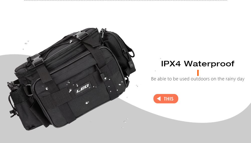 LEO Multifunctional Lure Waist Pack Pouch Pole Package Fishing Tackle Bag LEO Multifunctional Lure Waist Pack Pouch Pole Package Fishing Tackle Bag
