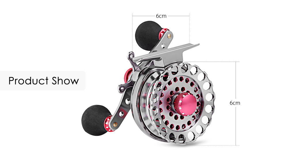 Palaemon 6 + 1BB Gear Ratio 2.6:1 Aluminum Alloy Left Right Hand Wheel Fly Fishing Reel Palaemon 6 + 1BB Gear Ratio 2.6:1 Aluminum Alloy Left Right Hand Wheel Fly Fishing Reel