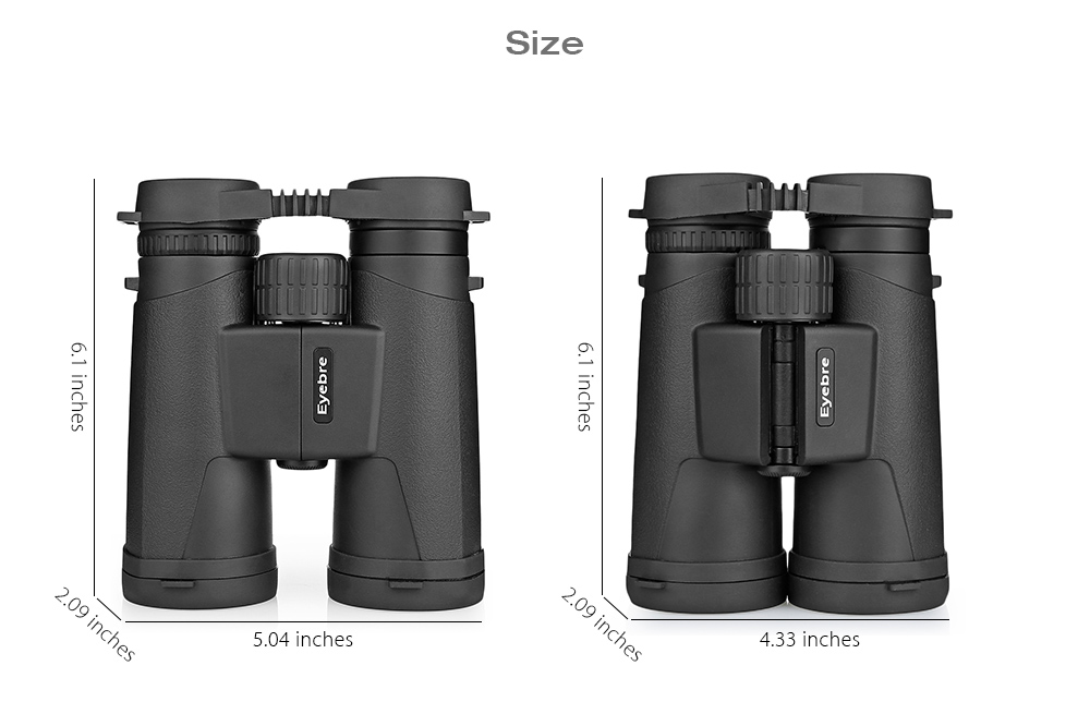 Eyebre 10X42 106M / 1000M HD Vision Wide-angle Prism Binocular Outdoor Folding Telescope Eyebre 10X42 106M / 1000M HD Vision Wide-angle Prism Binocular Outdoor Folding Telescope