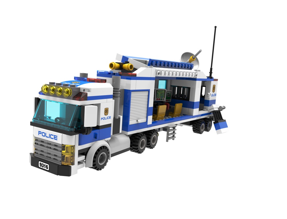 9316 Kids Adult Educational Toy Building Bricks Police Series Blocks Assembled Gift