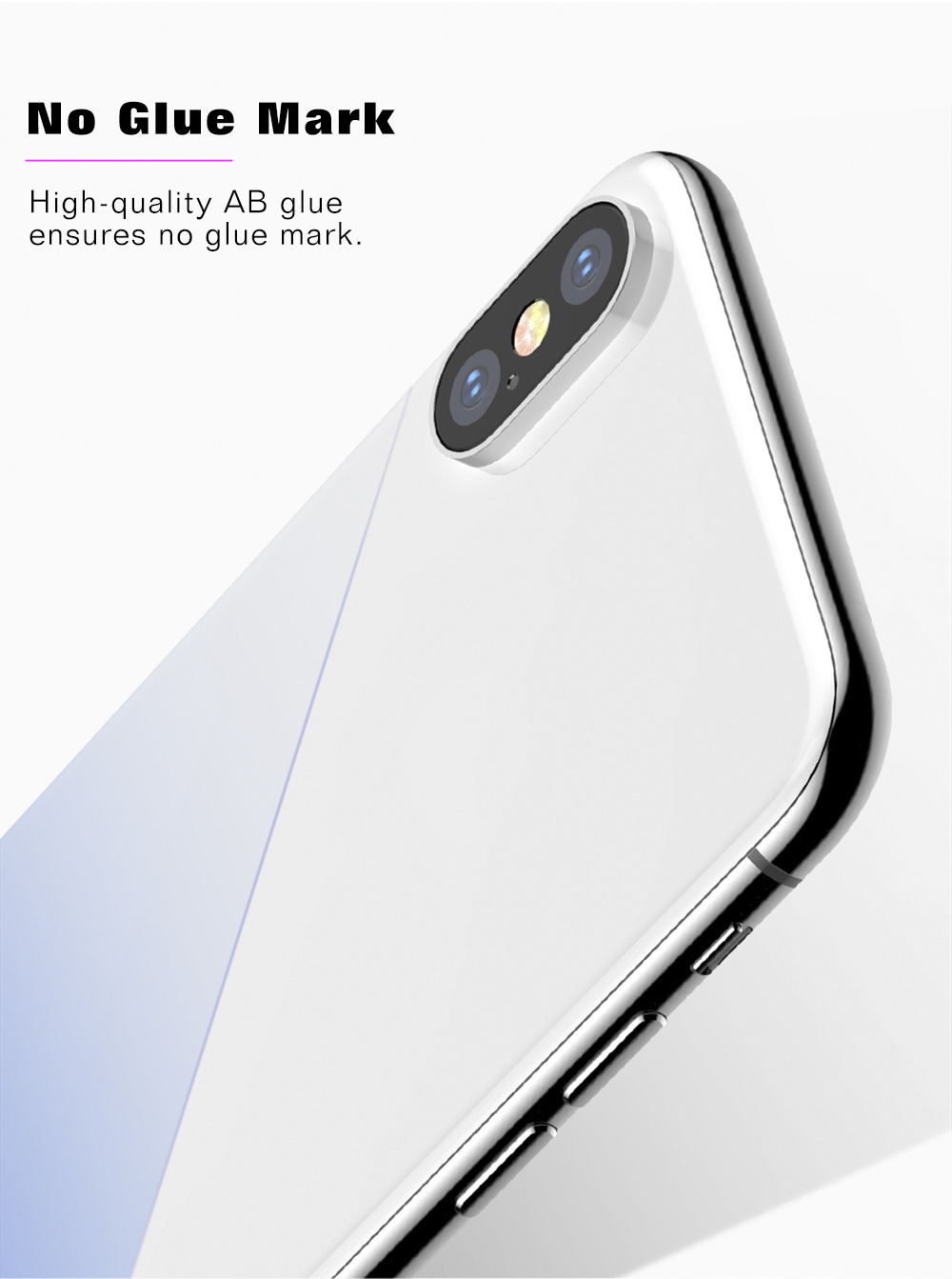 Baseus Coloring Tempered Glass Retral Film 0.3mm CNC for iPhone X